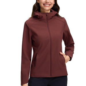 Polyester Lightweight Windproof Outdoor Women Softshell <b>Jackets</b> Comfortable and Breathable Women Softshell <b>Jacket</b> For Adults - Product Image 1