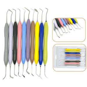 Juego de Instrumentos Profesionales para Rellenos Dentales, Herramientas de Modelado de Resina Compuesta de Acero Inoxidable para Restauración Dental - Product Image 3