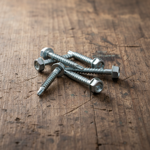 Tornillos de Rosca Gruesa de Acero al Carbono Clase 4.8 6.8 con Recubrimiento de Zinc, Cabeza Hexagonal, Autoperforantes, Disponibles para OEM, Venta al Por Mayor de Fábrica - Product Image 1