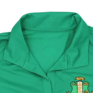 เสื้อโปโล AKA Ladies Green Micropique Sport-Wick ปักลายตราสัญลักษณ์ สำหรับเล่นกอล์ฟ สีเขียว - Product Image 6