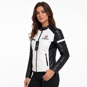 Chaqueta de Cuero Premium para Mujer con Forro Suave, Corte Elegante, Cierre Duradero y Diseño Sofisticado para Uso Casual en Invierno - Product Image 3
