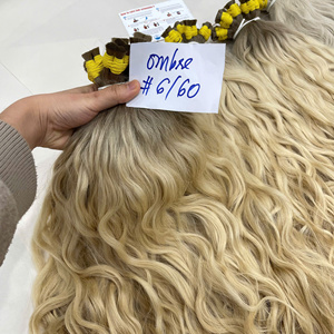 Extensiones de Cabello Humano Ondulado Vietnamita en Varios Tonos Claros, Disponibles Ahora, Alta Calidad, Listas para Enviar - Product Image 2
