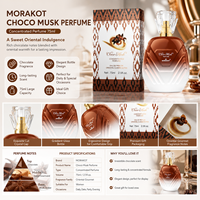 Parfum MORAKOT Choco Musk, parfum oriental gastrique concentré, 75 ml