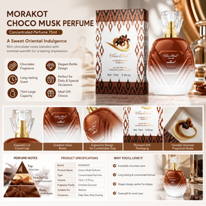 น้ำหอมโมราคอต ช็อกโก มัสค์ กลิ่นโอเรียนทัล กูร์เมต์ คอนเซนเทรต 75 มล. - Product Image 1