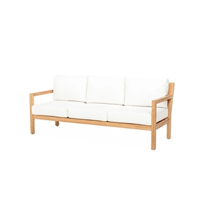 Ensemble de salle à manger moderne en bois massif, table et chaises en teck, ensemble écologique pour restaurant, café, maison, cuisine - Product Image 3