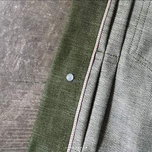 Vaqueros Baggy Bootcut Vintage Oversize Personalizados, Pantalones de Mezclilla Cruda Elásticos de Pierna Ancha con Dobladillo, Estilo Streetwear, Suministro ODM - Product Image 4