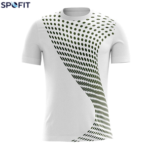 Maillot de football unisexe personnalisé, 100% polyester, antibactérien, séchage rapide, respirant, nom et numéro d'équipe personnalisés - Product Image 1