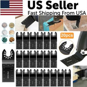 20 hojas de sierra multiherramienta oscilante cortador de corte de metal de madera para Dewalt Fein - Product Image 1