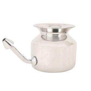 HealthAndYoga SteloKleen Jala Neti Pot, Enjuague Nasal Ayurvédico Premium para una Limpieza Nasal Natural y Suave, Hecho en India - Product Image 1