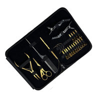 Kits d'outils pour extensions capillaires, outils de coiffage professionnels de qualité supérieure, logo personnalisé, fabricant ODM, délai de livraison rapide, qualité salon