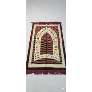 Alfombra de Oración Namaz de Poliéster Suave 28x46, Diseño Digital Jakarta, para Uso en Mezquitas y Hogares, Venta al Por Mayor - Product Image 4