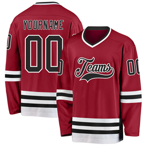 Custom Hockey Team Apparel Professional Sports Uniform With Personalized Name Number And Team Logo Artwork - Product Image 2