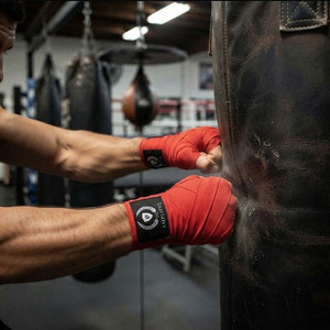 Enveloppement de poignet tendance en néoprène pour la boxe, la gym et le fitness - Fermeture auto-agrippante antidérapante, tissu extensible respirant pour un maintien sécurisé du poignet - Product Image 6