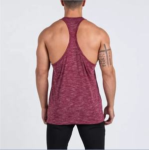 Camiseta Deportiva Personalizada para Hombre, Transpirable, Tejida, Ecológica, de Secado Rápido, Poliéster/Algodón, Estilo Casual para Gimnasio - Product Image 5
