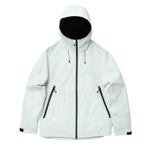 Chaqueta Cortavientos Unisex de Tejido Softshell, Impermeable, Ligera, con Capucha, Transpirable, de Poliéster/Nailon Elástico, Informal - Product Image 3