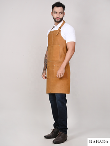 Tablier sans manches prêt à l'emploi Bracelet en cuir véritable conçu sur mesure exporté d'Inde - Product Image 2