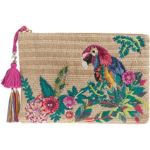 High quality bohemian style embroidery beaded coin bag purse handmade colorful fashion <b>wallet</b> for women ethnic clutch pouch - Product Image 5