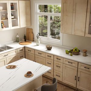 96 \ "L X 25.56 \" W X 0.75 \ "D controsoffitto in laminato di marmo mobili da cucina per lavasciuga cucina da ufficio - Product Image 5