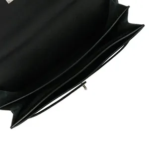 Porte-documents de luxe en cuir véritable de qualité supérieure pour hommes, sacoche d'affaires pour ordinateur portable avec serrure sécurisée, fournisseur en gros - Product Image 6