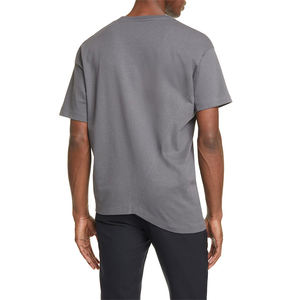 Camiseta de Hombre de 260 g/m², Talla Grande, Corte Holgado, Color Negro, Tejido de Punto, 260 Gramos de Peso - Product Image 4
