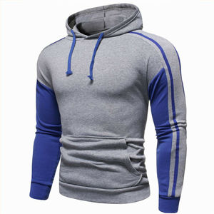 Sudadera con Capucha para Hombre, Estilo Urbano, Holgada, Informal, de Algodón, Manga Larga, Venta al Por Mayor OEM - Product Image 4
