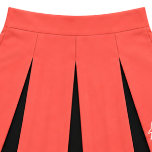 Falda Plisada Roja Coral para Animadoras, Mujeres y Niñas, para Equipos Deportivos, Baile, Entrenamiento, Competencia, Ropa Deportiva - Product Image 5