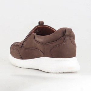 Contemporary Brown <b>Sneakers</b> for Men Casual Lace Up Walking Footwear Lightweight Daily Shoes Designed - Product Image 3