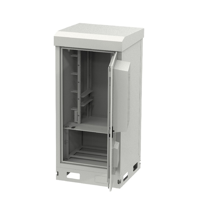 Outdoor Cabinet with Cooling System Stainless Steel Waterproof Telecom Network Cabinet Ip55 with Battery Base Station