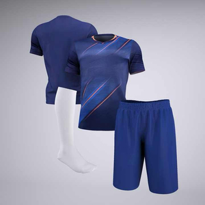 Uniformes de football de haute qualité, impression numérique, 100% polyester, manches courtes, vêtements d'équipe avec logo d'équipe personnalisé, séchage rapide, respirant - Product Image 5