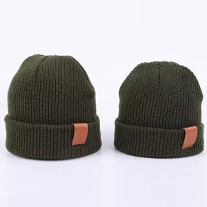 Premium Beanie Hat Custom Logo Knit Cap Unisex Winter Warm Soft Outdoor Casual Beanie - Product Image 5
