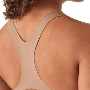 Soutien-gorge de sport personnalisé pour femme, respirant et sans coutures, avec bretelles croisées, coussinets amovibles, maintien moyen pour le yoga et la gym - Product Image 2