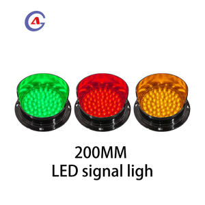 Module de feux de circulation LED rouge, jaune, vert de 125 mm, unité de lampe de signalisation circulaire, DC12V 24V - Product Image 1