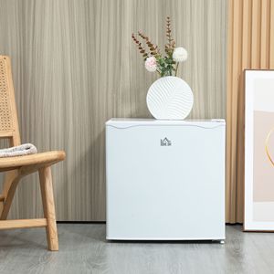 1.1 Cu.Ft Compact Upright <b>Freezer</b> with Reversible Door & Removable Shelves <b>Mini</b> Design for Home Dorm Office White Appliances - Product Image 2