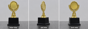 •Premium plastic <b>trophy</b> with personalized <b>engraving</b> plate. - Product Image 4