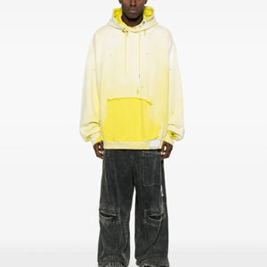 Sweat-shirts personnalisés de qualité supérieure pour hommes, vente en gros, dernier design, effet délavé à l'acide, sweats à capuche délavés à l'acide pour garçons - Product Image 3