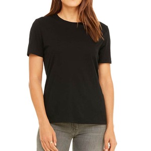 Camisetas Casuales Antiarrugas de Algodón Suave y Ecológico para Mujer, Cómodas, Transpirables, para Uso Diario, Viajes de Verano, Estilo Urbano - Product Image 1