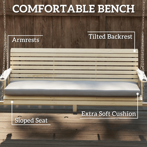 Chaise suspendue de patio extérieure pour le confort et le style - Product Image 4