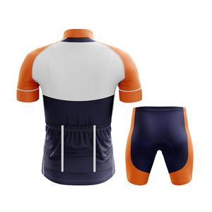 Nouvel arrivage : Ensemble maillot et short de cyclisme pour homme – Tenue professionnelle d'équipe cycliste à manches courtes - Product Image 2