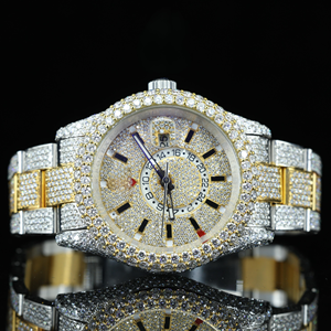 นาฬิกาควอตซ์เพชรโมอิสซาไนต์ขายดีอันดับต้นๆ สำหรับผู้หญิง แฟชั่นเครื่องประดับ กันน้ำ ของขวัญ นาฬิกา มีจำหน่ายจำนวนมาก - Product Image 1