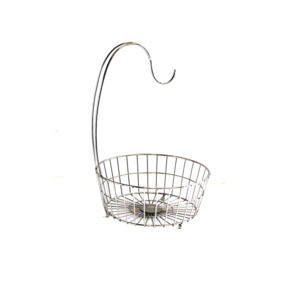 Spacious Round Iron Wire Storage <b>Basket</b> for Contemporary Fruit <b>Bread</b> Vegetable and Countertop Organization - Product Image 4