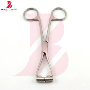 Pinzas de acero inoxidable de calidad premium de 25 cm para perforaciones corporales, personalizables con su propio logotipo, para venta al por mayor. - Product Image 3