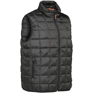 Gilet matelassé d'hiver respirant sans manches à col mandarin de couleur unie pour homme, vente en gros - Product Image 1