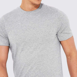 เสื้อยืดผู้ชายคอกลมผ้าฝ้ายทรงหลวมใส่สบายระบายอากาศได้ดี200 GSM แนวสตรีทแบบสั่งทำสไตล์ใหม่ - Product Image 5