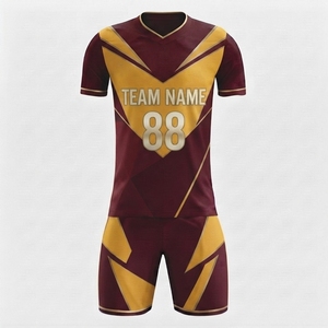 Uniformes de Fútbol Personalizados al por Mayor, Camisetas de Fútbol para Hombre, 100% Poliéster, Colores Personalizados, Servicio OEM, Jersey Sublimado - Product Image 1