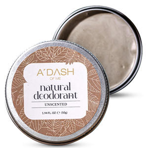 Natural Deodorant Unscented Long Lasting Odor Protection Gentle Skin Care Underarm Freshness Daily Use Organic Care - Product Image 1