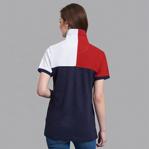 เสื้อกอล์ฟโลโก้แบบกำหนดเองสำหรับผู้หญิง ระบายอากาศได้ดี ทรงเข้ารูป ใส่สบายสำหรับฤดูร้อน คุณภาพสูง ราคาประหยัด - Product Image 5