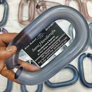 ห่วงโซ่เรซินปรับแต่งได้ขนาดใหญ่และสีใสมีหลายสีเรซินลิงก์ขนาดใหญ่ - Product Image 5