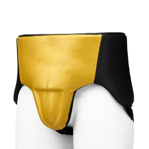 Protector Inguinal Profesional Ligero, Ecológico, Transpirable, de Cuero, Resistente a Impactos, para Entrenamiento de Kickboxing - Product Image 6