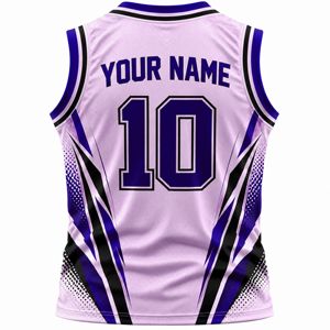 Uniformes de Baloncesto al por Mayor, Transpirables, de Secado Rápido, Malla de Poliéster, Personalizados con Nombre, Número y Logotipo del Equipo, Proveedor OEM ODM - Product Image 3