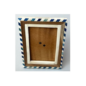 Handmade MOP And Wooden <b>Mirror</b> Frame <b>Set</b> Of 2 Different Size And Shape <b>Mirror</b> Frame For <b>Wall</b> Decor Accessories - Product Image 3